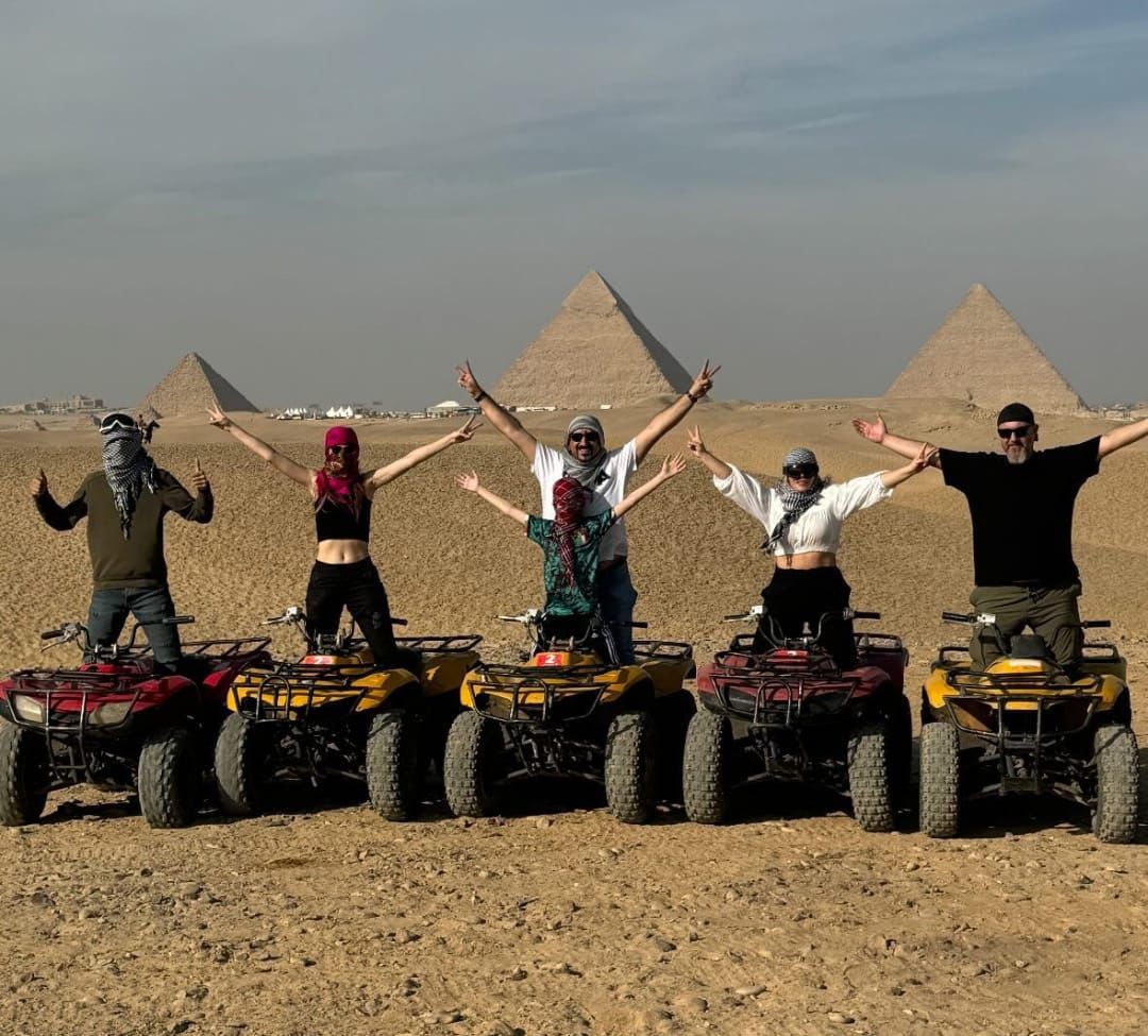 Quad Bike Adventure at the Giza Pyramids